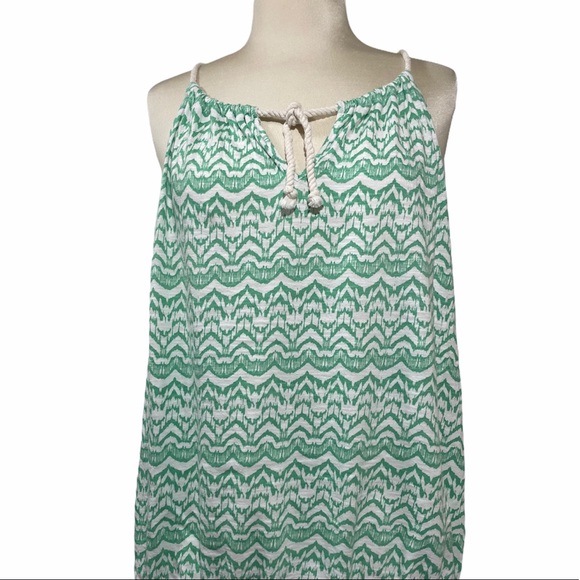 Fun Boho Hippie Tank With Rope Tie Front - Picture 2 of 16